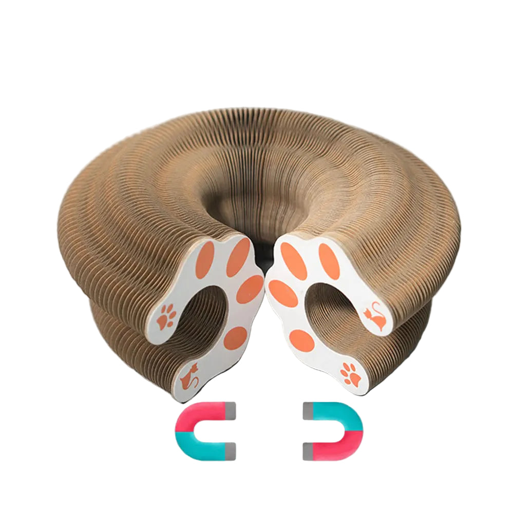 Cat scratching board for healthy claws