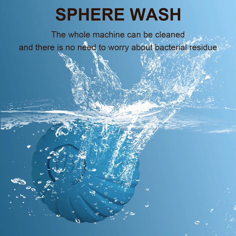 Intelligent Electric Cat Ball Toys Self-Moving Electronic Rotating Cat Ball 200mAh Pet Exercise Chase Toy Ball for Cats Training