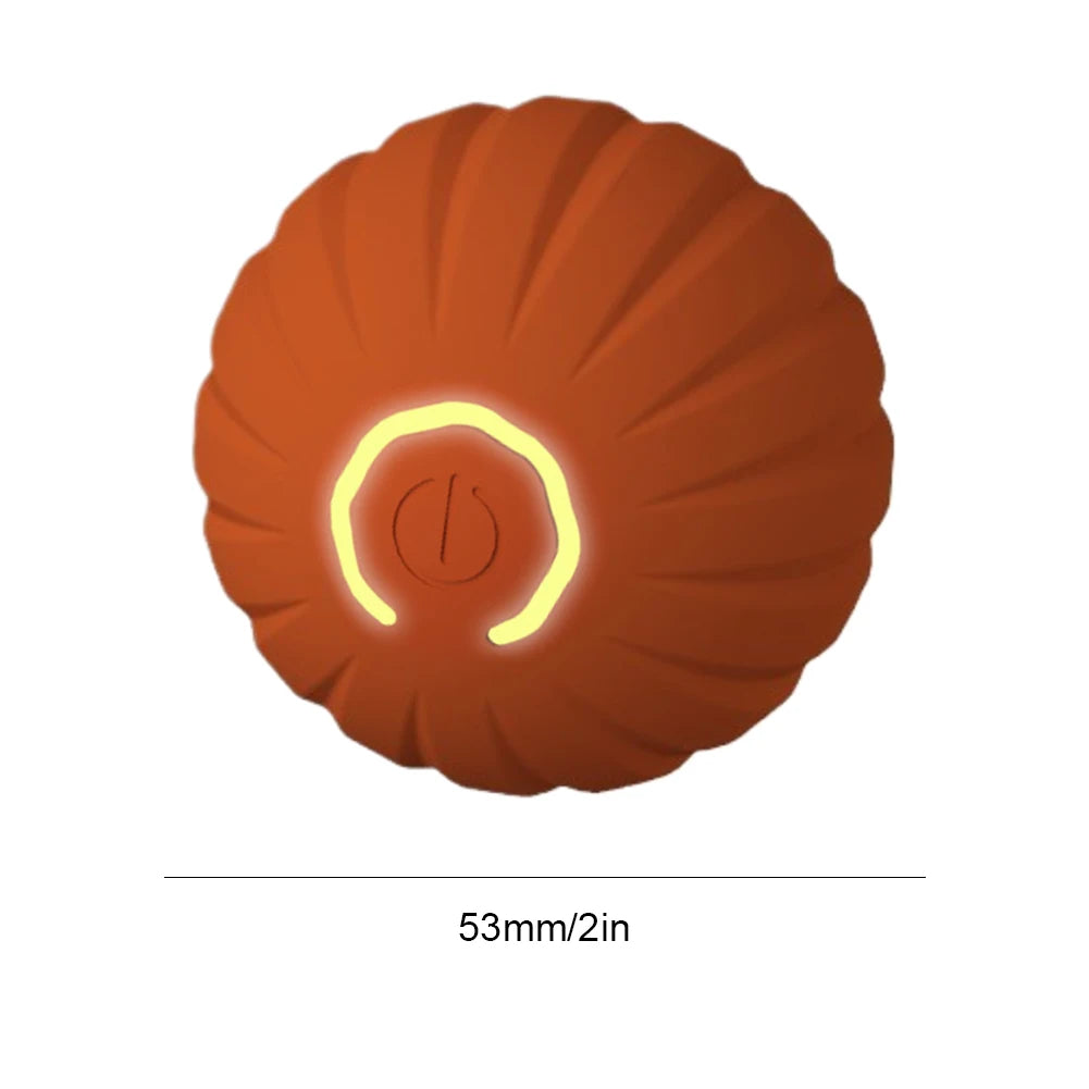 Intelligent Electric Cat Ball Toys Self-Moving Electronic Rotating Cat Ball 200mAh Pet Exercise Chase Toy Ball for Cats Training