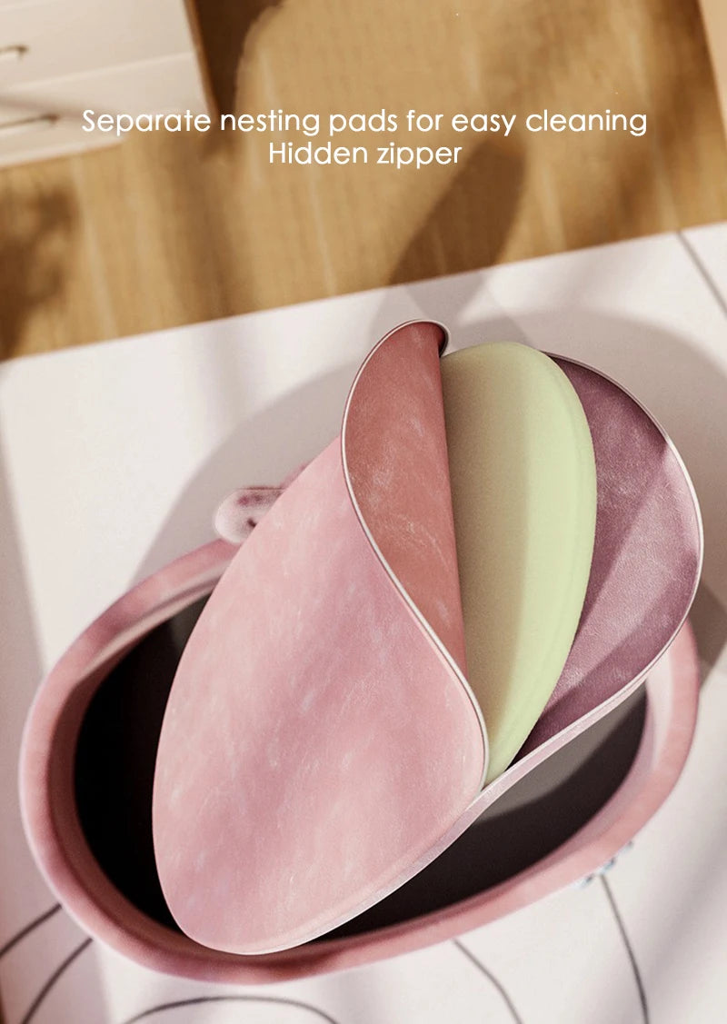 Detachable Pet Bed Pet Bed Detachable Washable Dog Sleeping Bed Soft Comfortable Warm Cat Bed for Four Seasons Soft Pet Bed